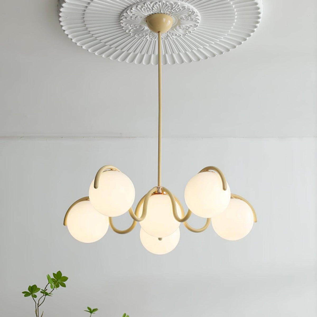 Sorrelash Glass Chandelier-Moonnatur
