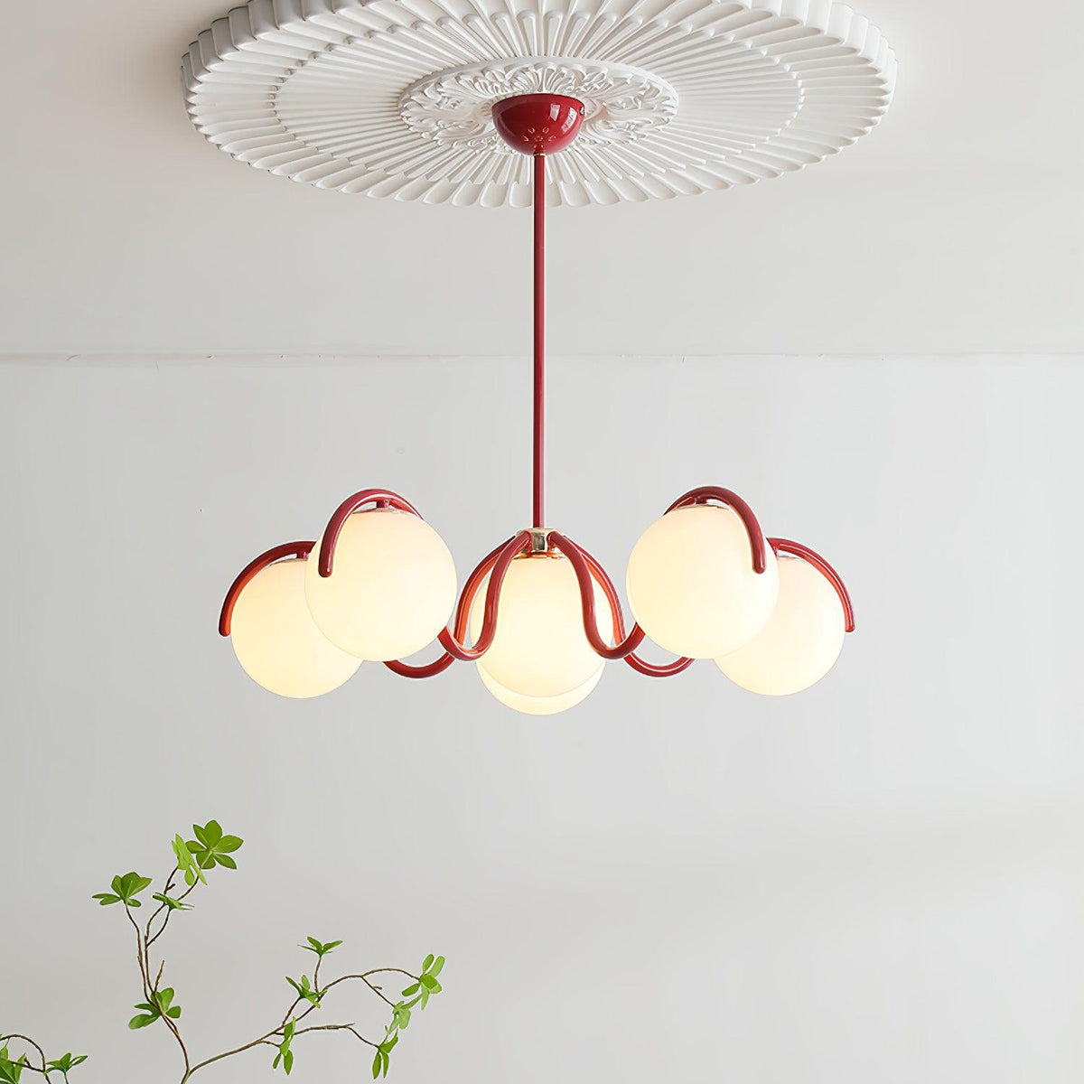 Sorrelash Glass Chandelier-Moonnatur