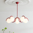 Penrelfern Glass Chandelier-Moonnatur