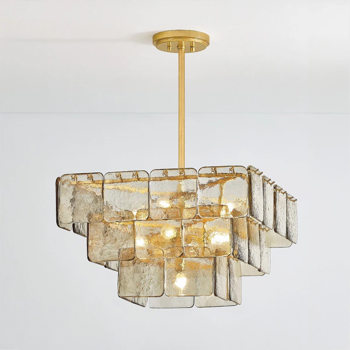Cavenash Glass Chandelier-Moonnatur