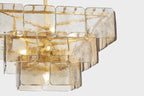 Cavenash Glass Chandelier-Moonnatur