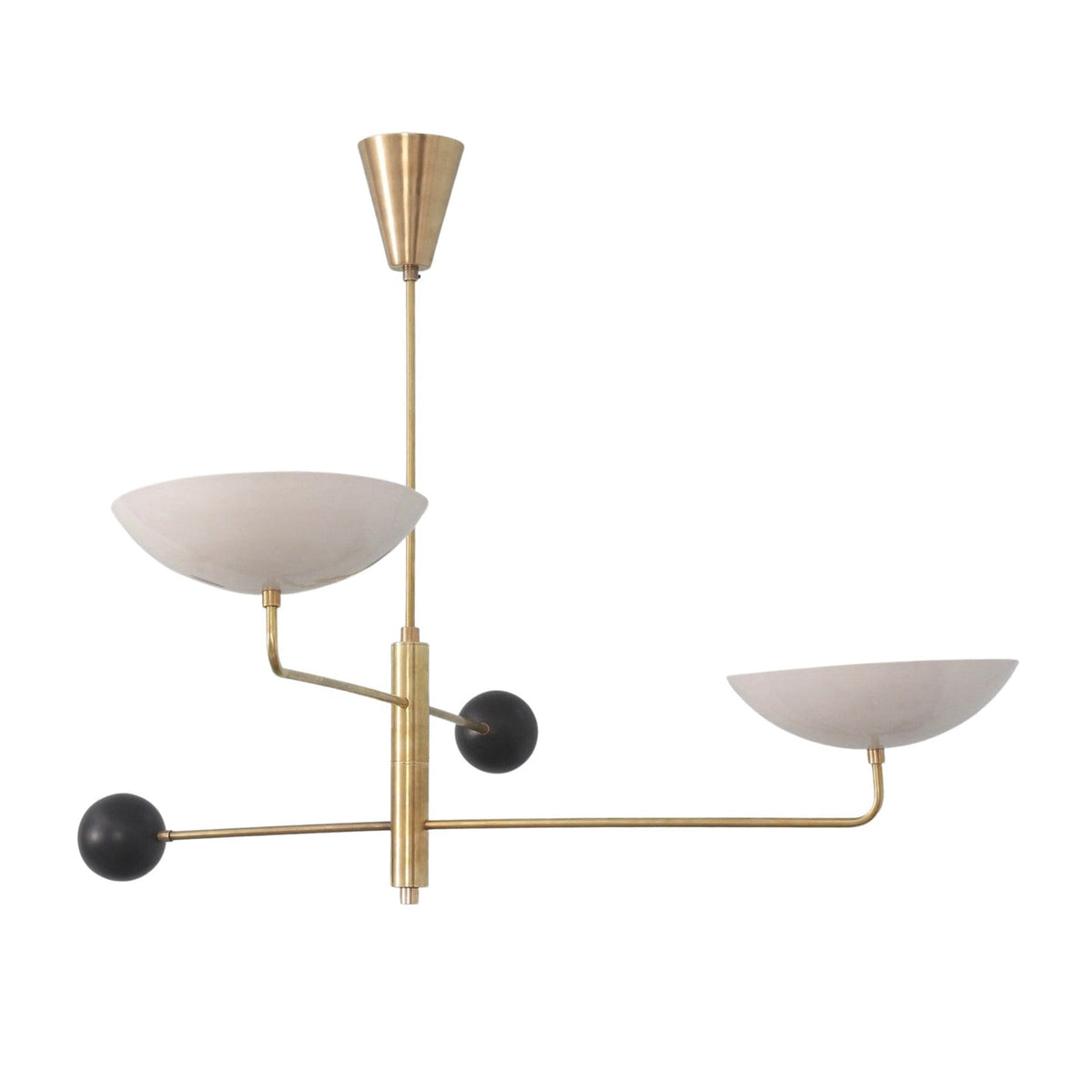 Ashenlyn Brass Chandelier-Moonnatur