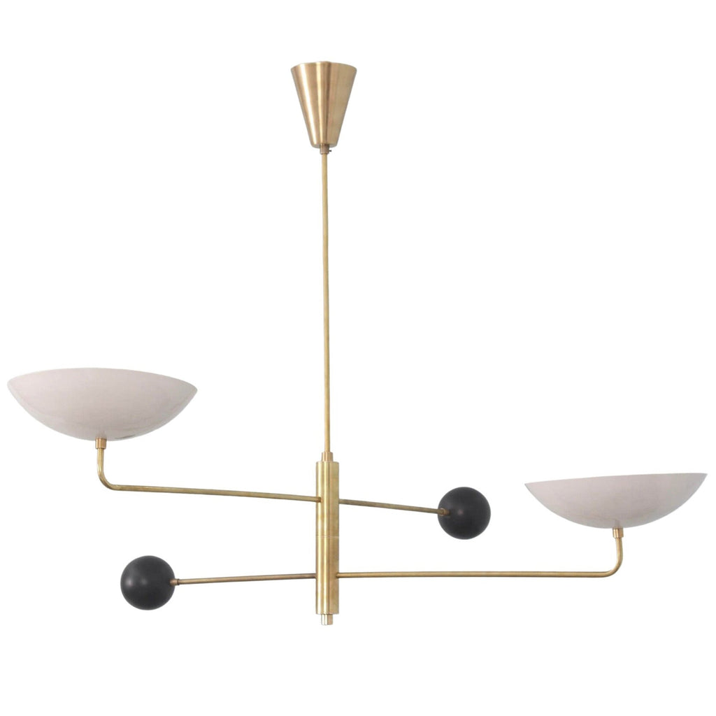 Ashenlyn Brass Chandelier-Moonnatur