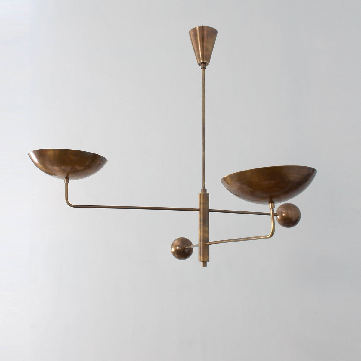 Ashenlyn Brass Chandelier-Moonnatur