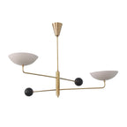 Ashenlyn Brass Chandelier-Moonnatur