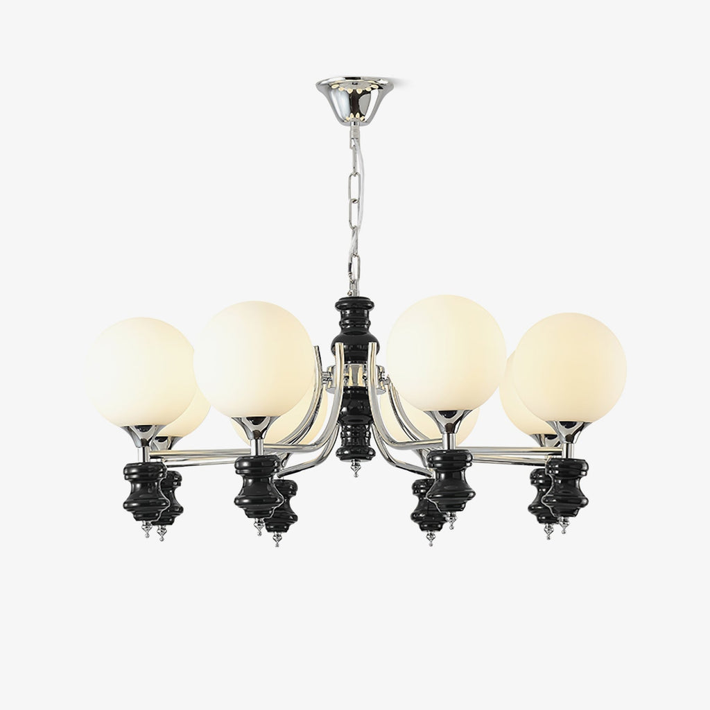 Grevena Glass Chandelier-Moonnatur