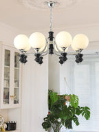 Grevena Glass Chandelier-Moonnatur