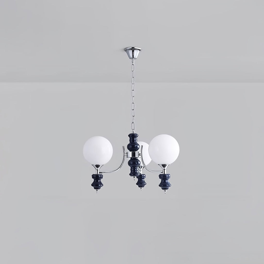 Grevena Glass Chandelier-Moonnatur