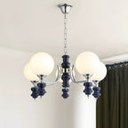 Grevena Glass Chandelier-Moonnatur