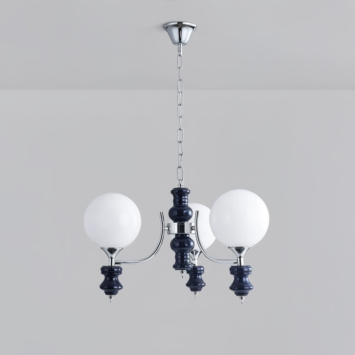 Grevena Glass Chandelier-Moonnatur