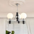 Grevena Glass Chandelier-Moonnatur