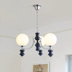 Grevena Glass Chandelier-Moonnatur