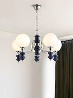 Grevena Glass Chandelier-Moonnatur