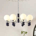 Grevena Glass Chandelier-Moonnatur