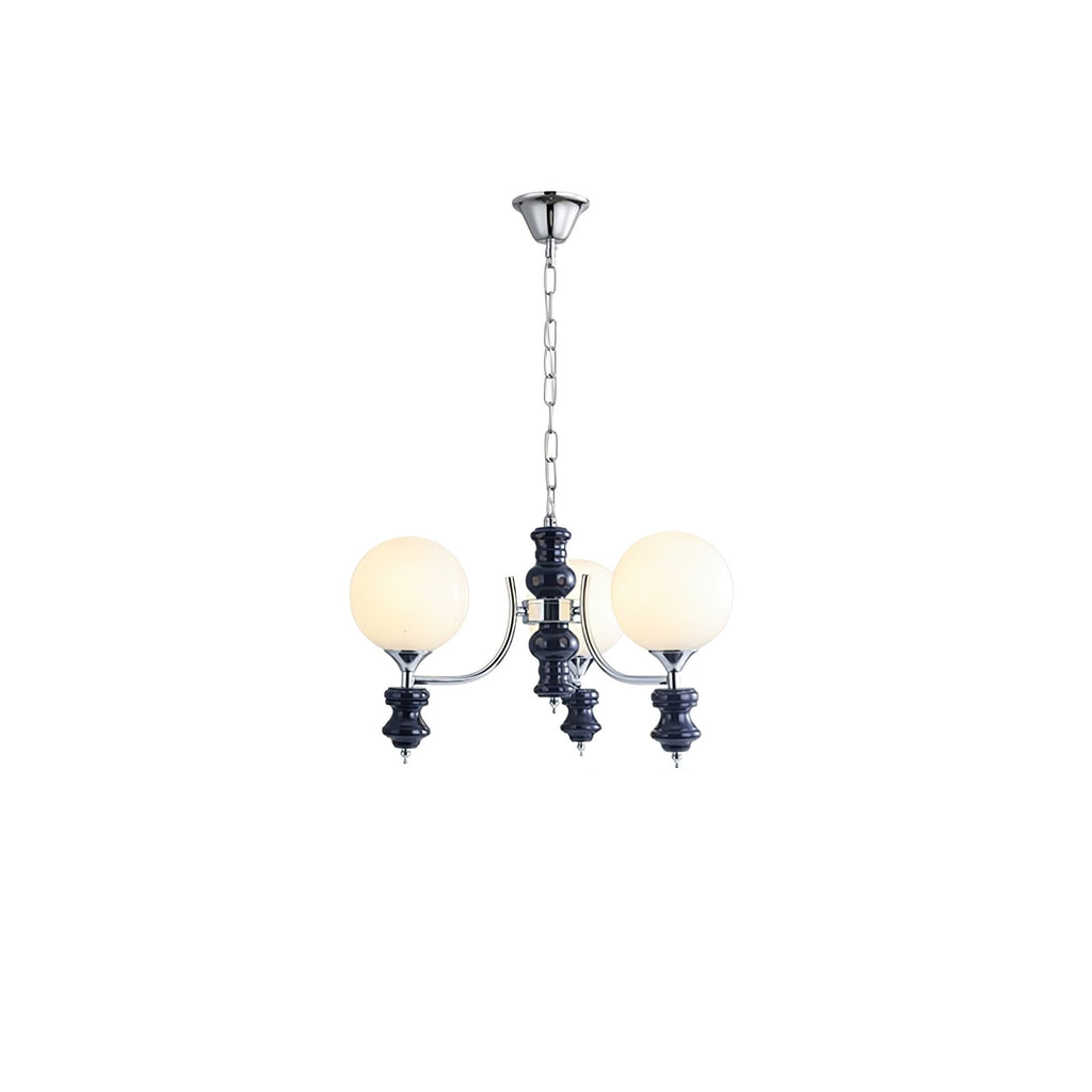 Grevena Glass Chandelier-Moonnatur