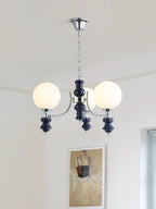 Grevena Glass Chandelier-Moonnatur
