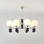 Grevena Glass Chandelier-Moonnatur