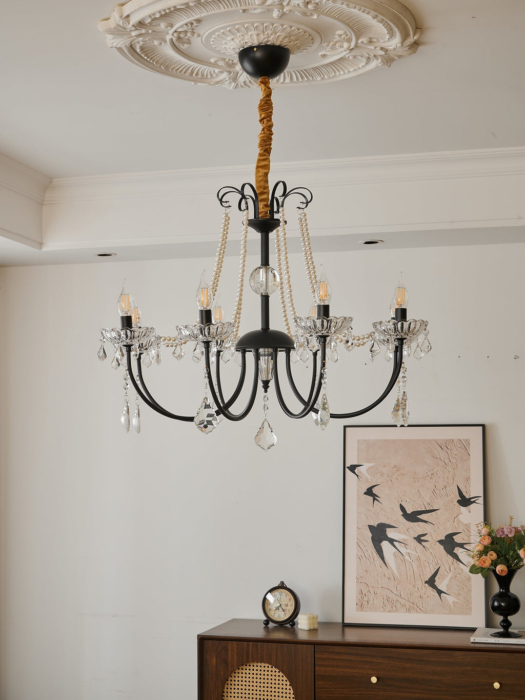 Ramora Crystal Chandelier-Moonnatur