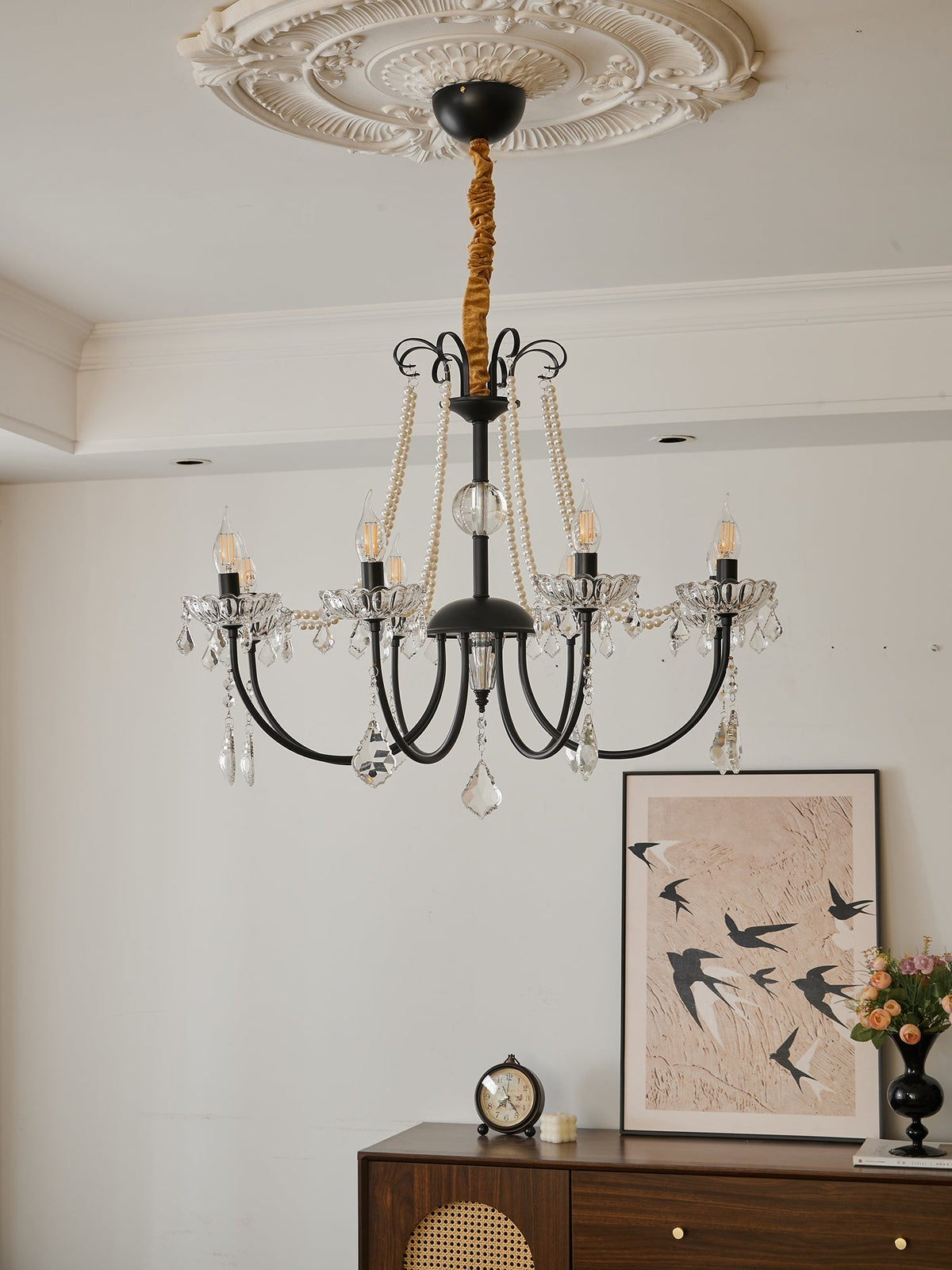 Ramora Crystal Chandelier-Moonnatur