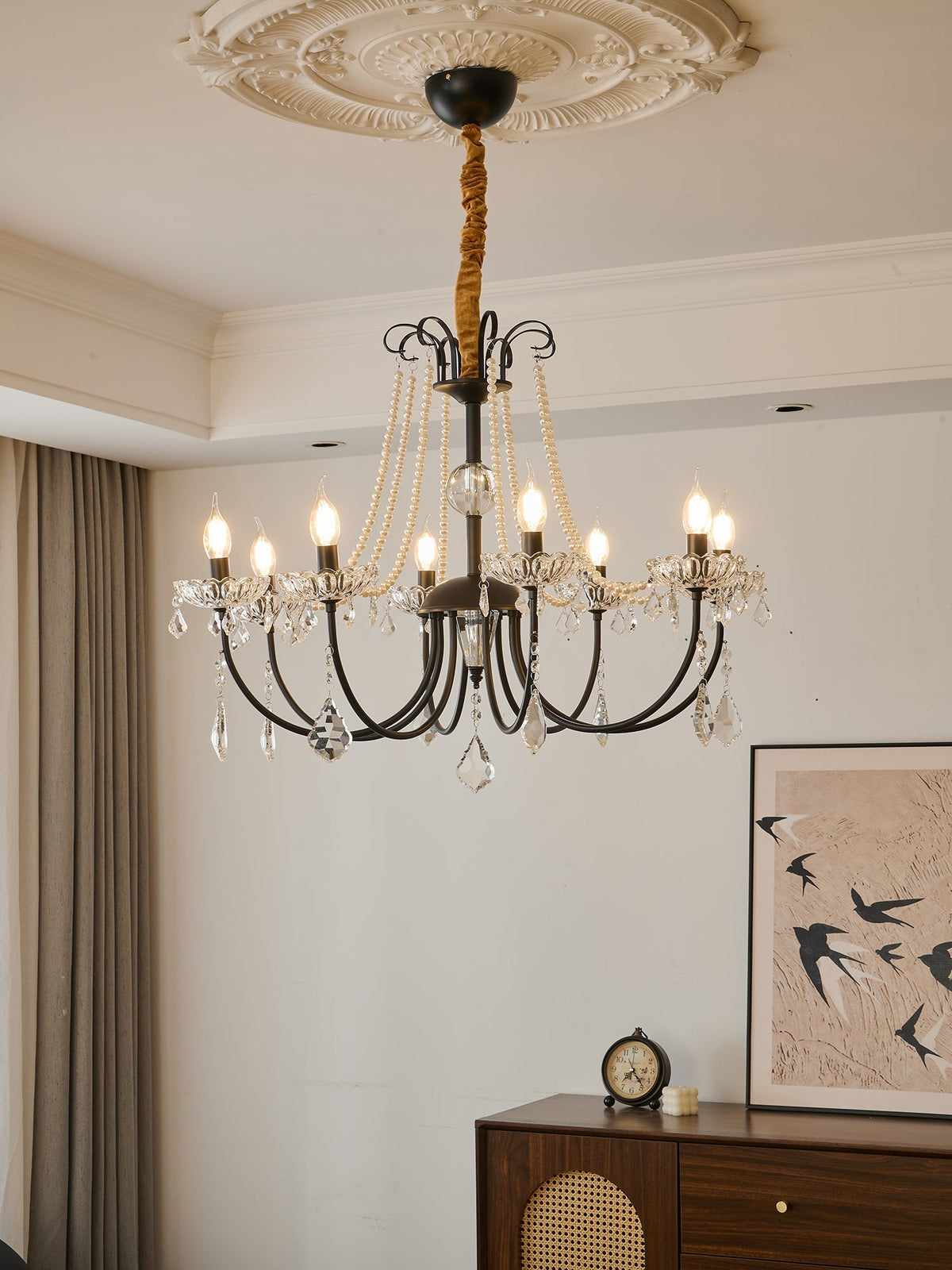 Ramora Crystal Chandelier-Moonnatur