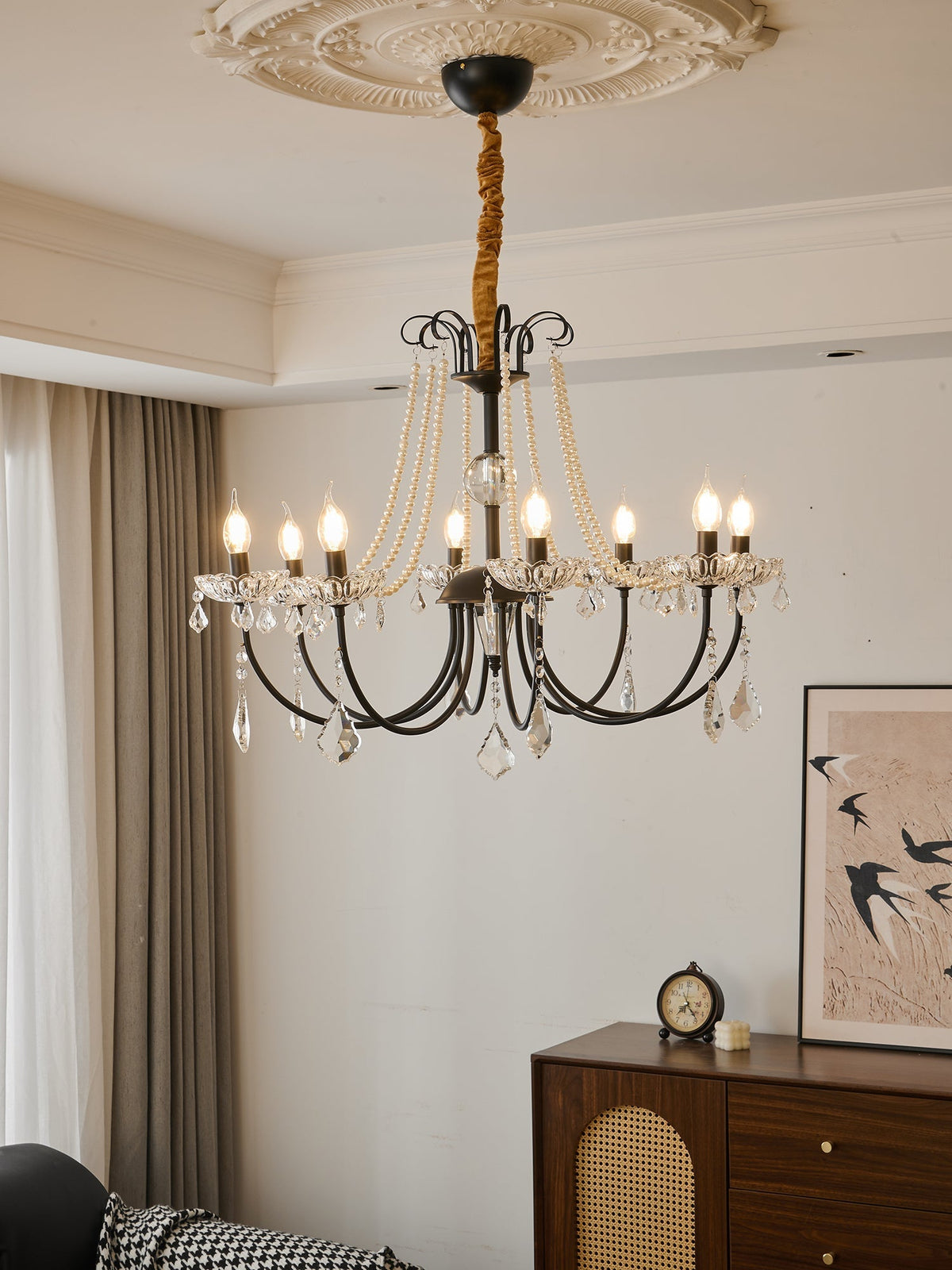 Ramora Crystal Chandelier-Moonnatur