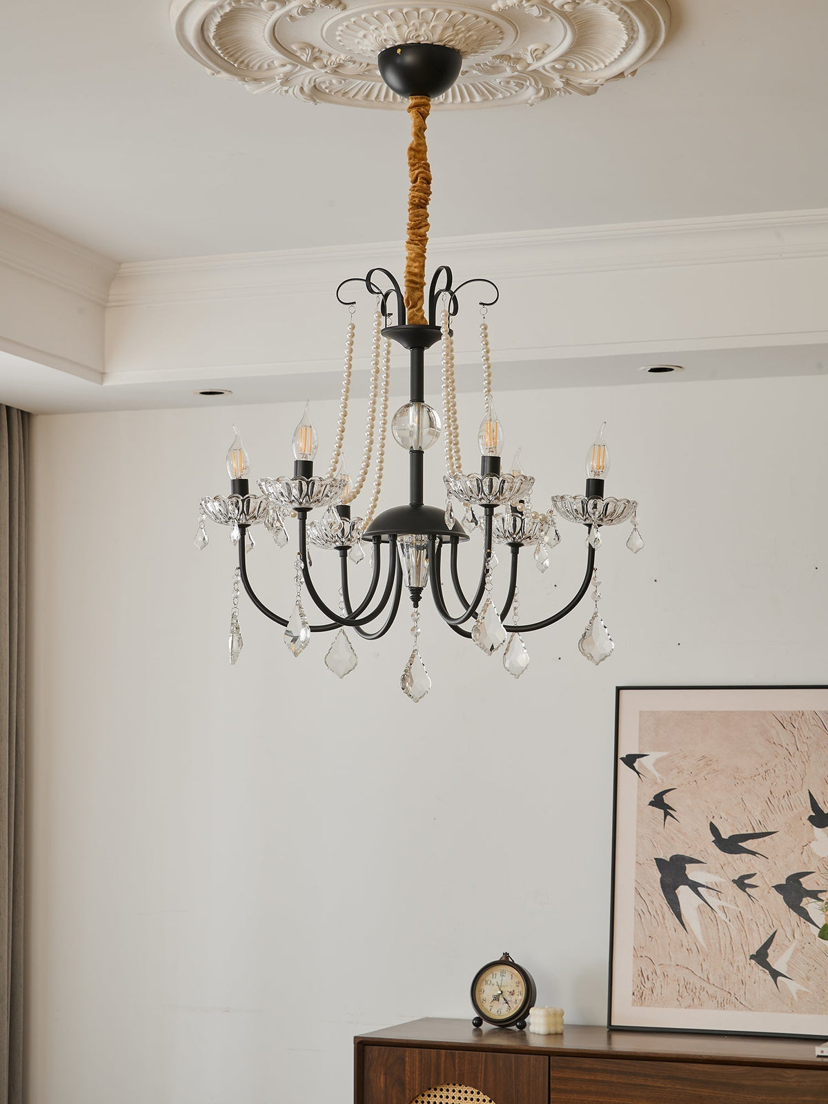 Ramora Crystal Chandelier-Moonnatur
