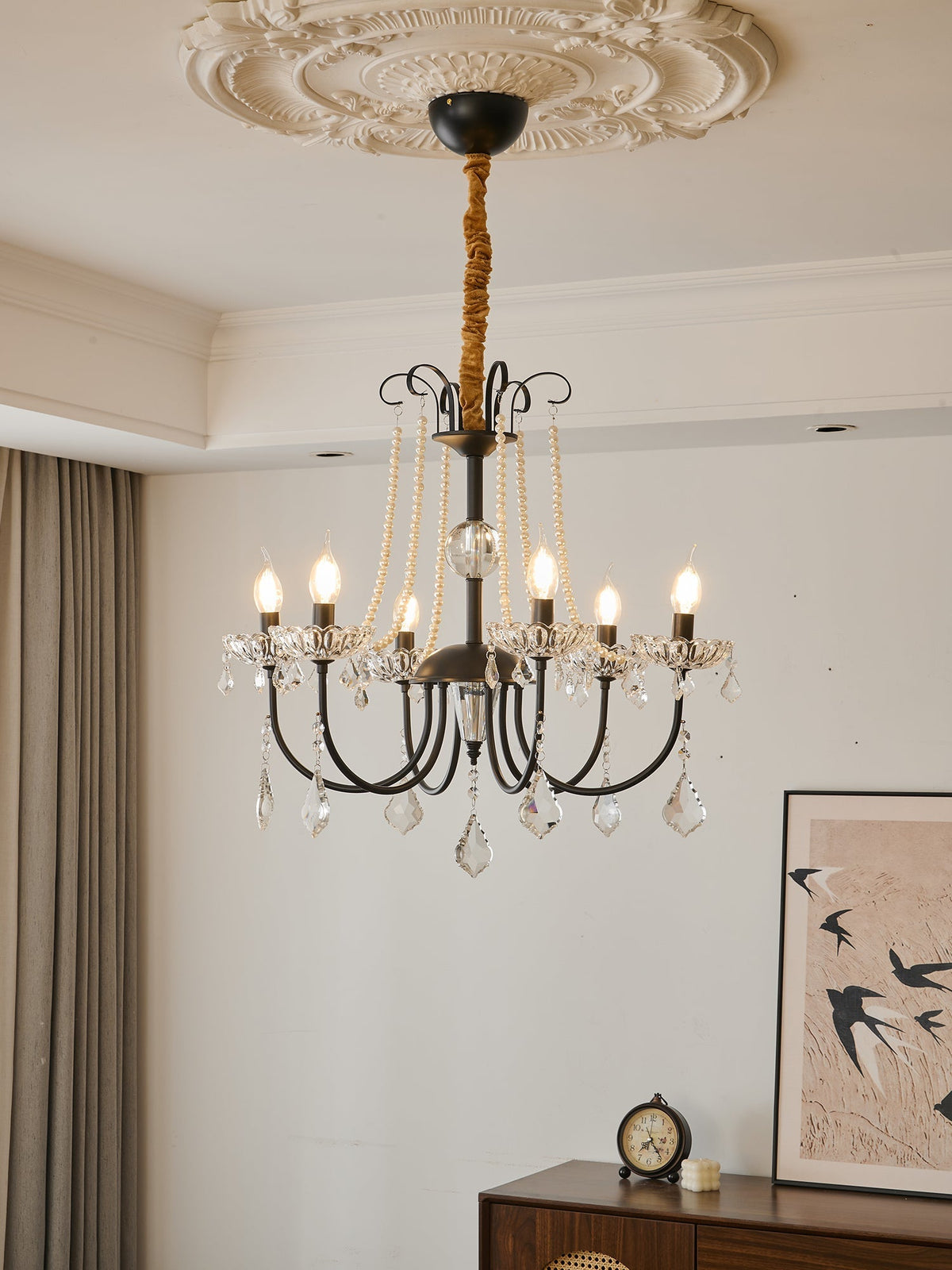 Ramora Crystal Chandelier-Moonnatur