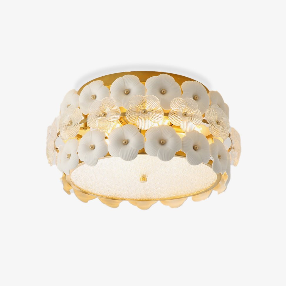 Coraiel Ceramic Ceiling Light-Moonnatur