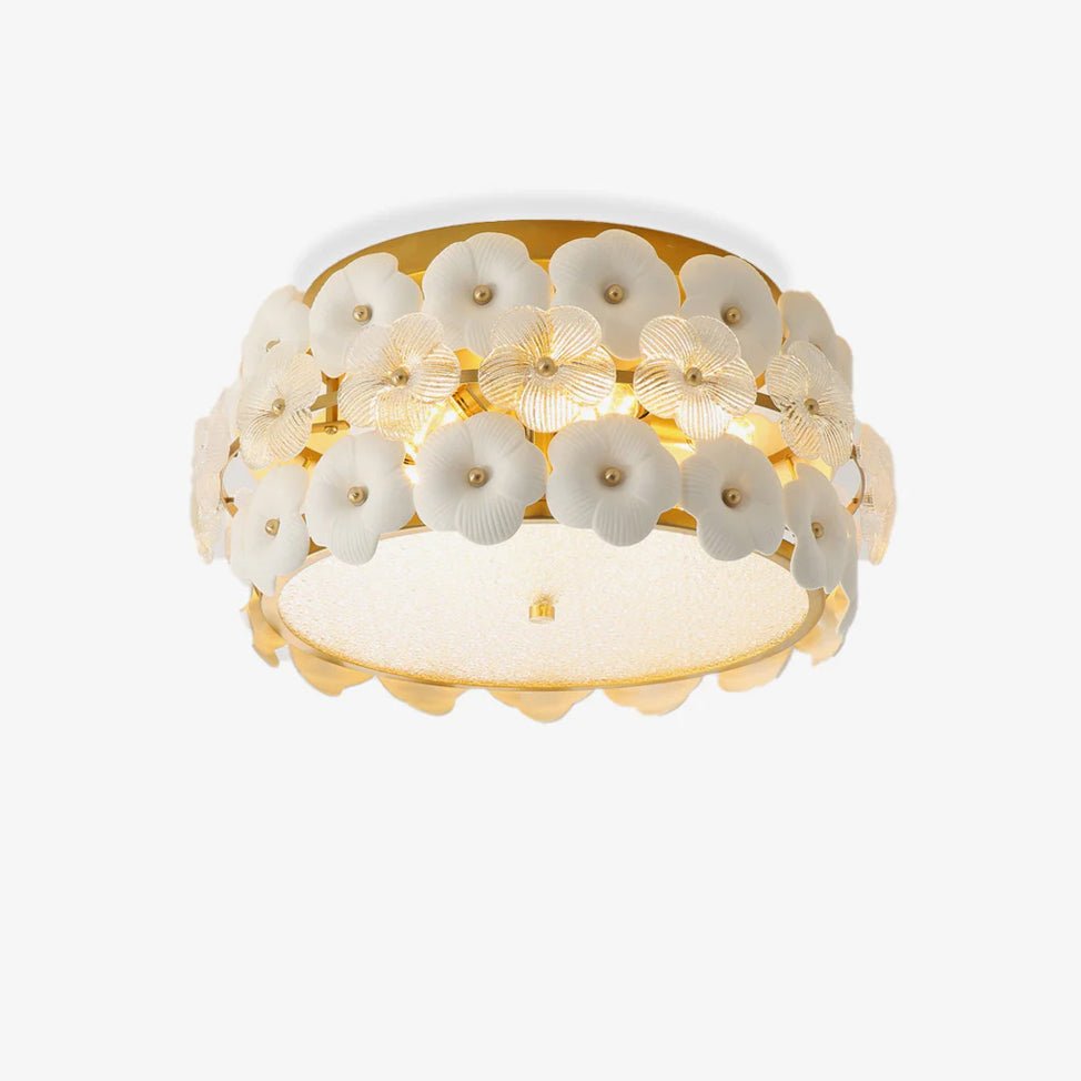 Coraiel Ceramic Ceiling Light-Moonnatur