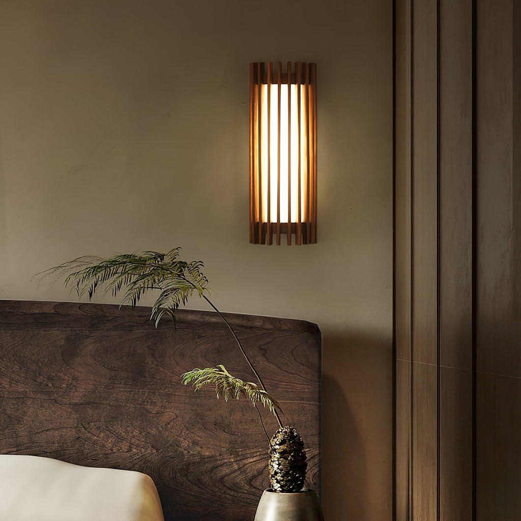 Woldenlynne Wood Wall Light-Moonnatur