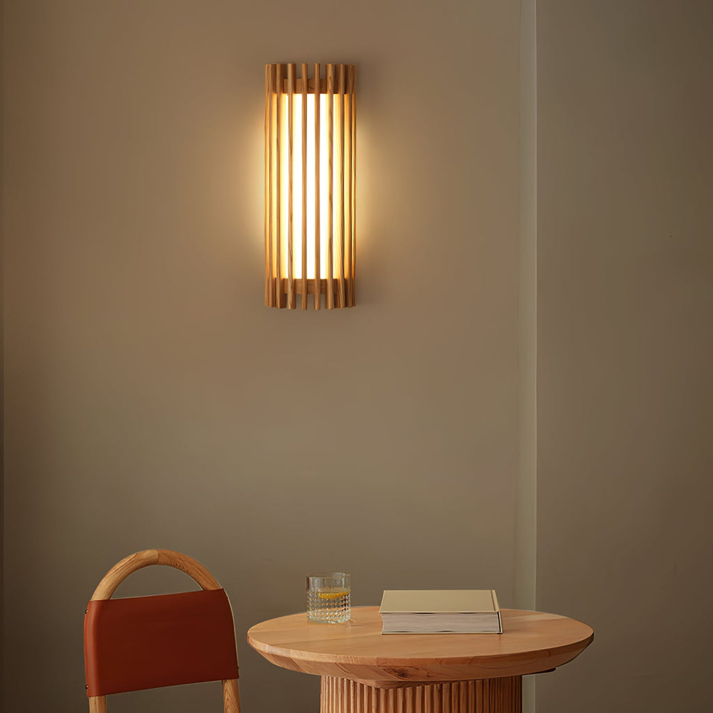 Woldenlynne Wood Wall Light-Moonnatur