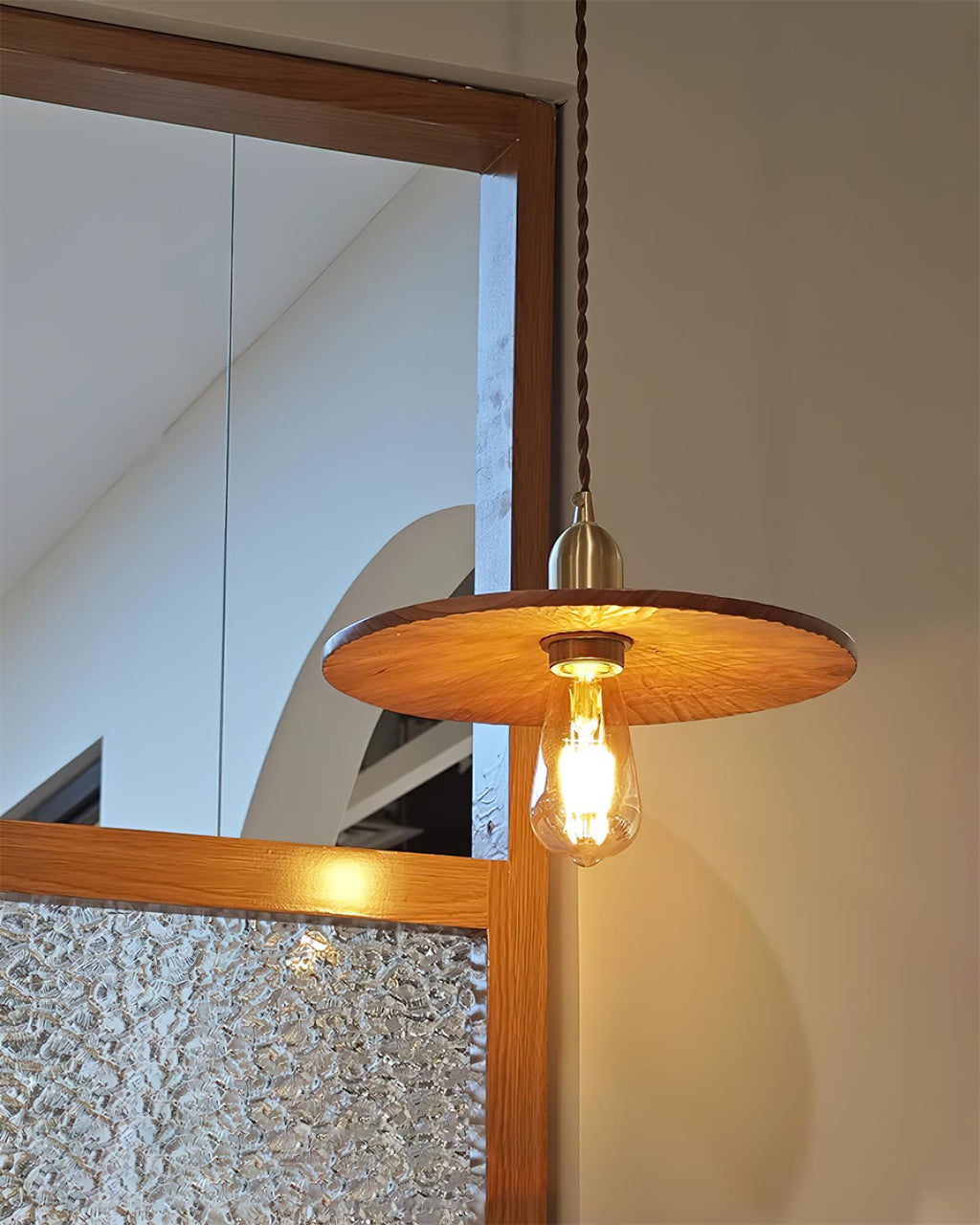 Emreneris Wood Pendant Light-Moonnatur