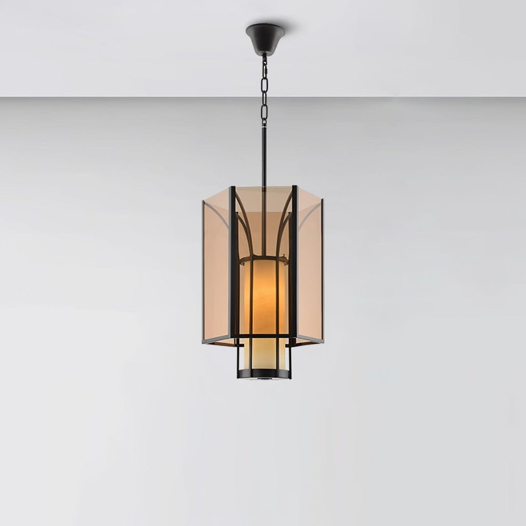 Oakenelle Alabaster Pendant Light-Moonnatur
