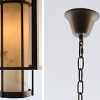Oakenelle Alabaster Pendant Light-Moonnatur