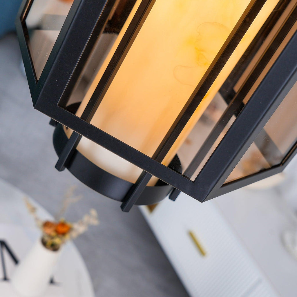 Oakenelle Alabaster Pendant Light-Moonnatur