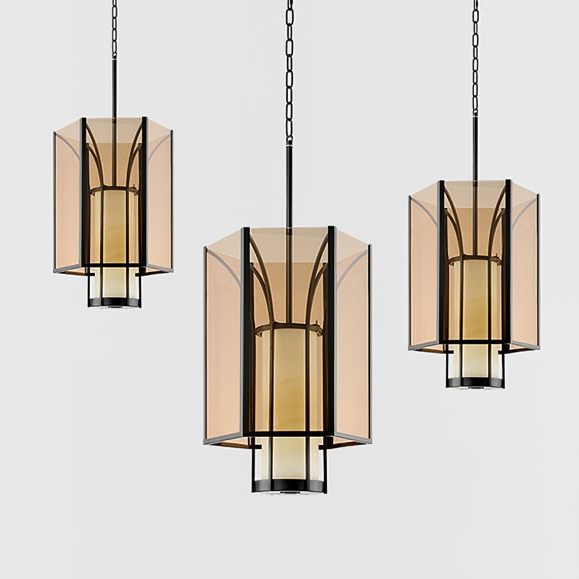 Oakenelle Alabaster Pendant Light-Moonnatur