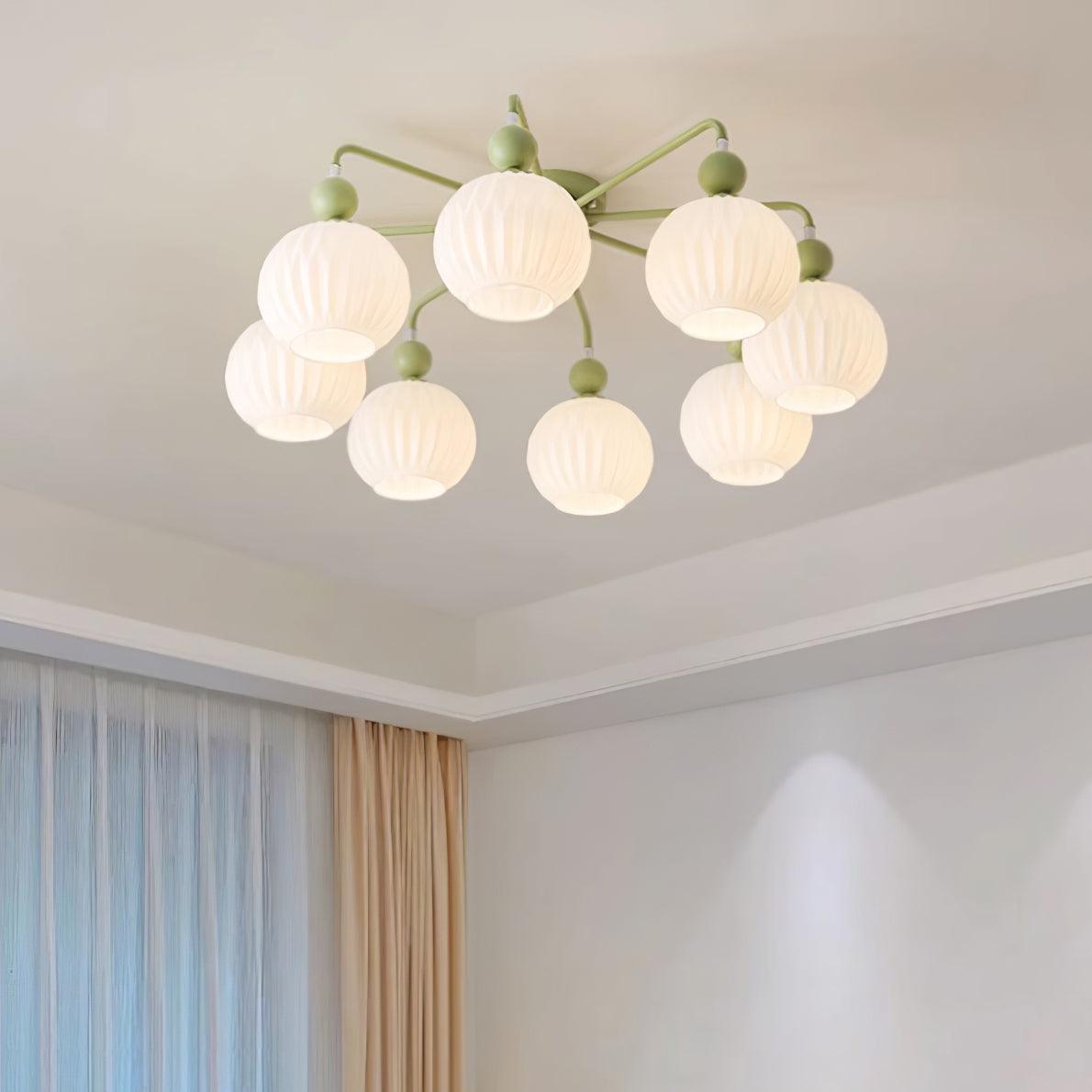 Oakenwick Glass Chandelier-Moonnatur
