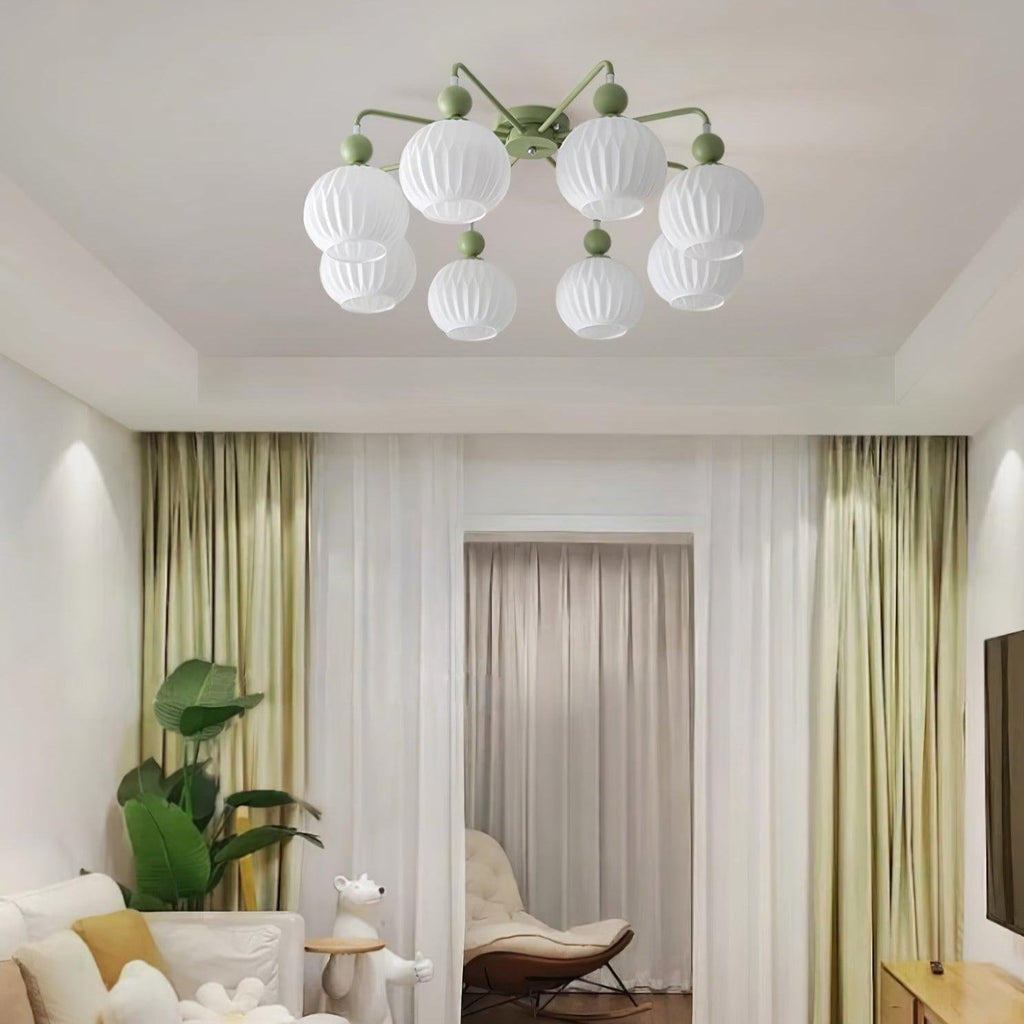 Oakenwick Glass Chandelier-Moonnatur