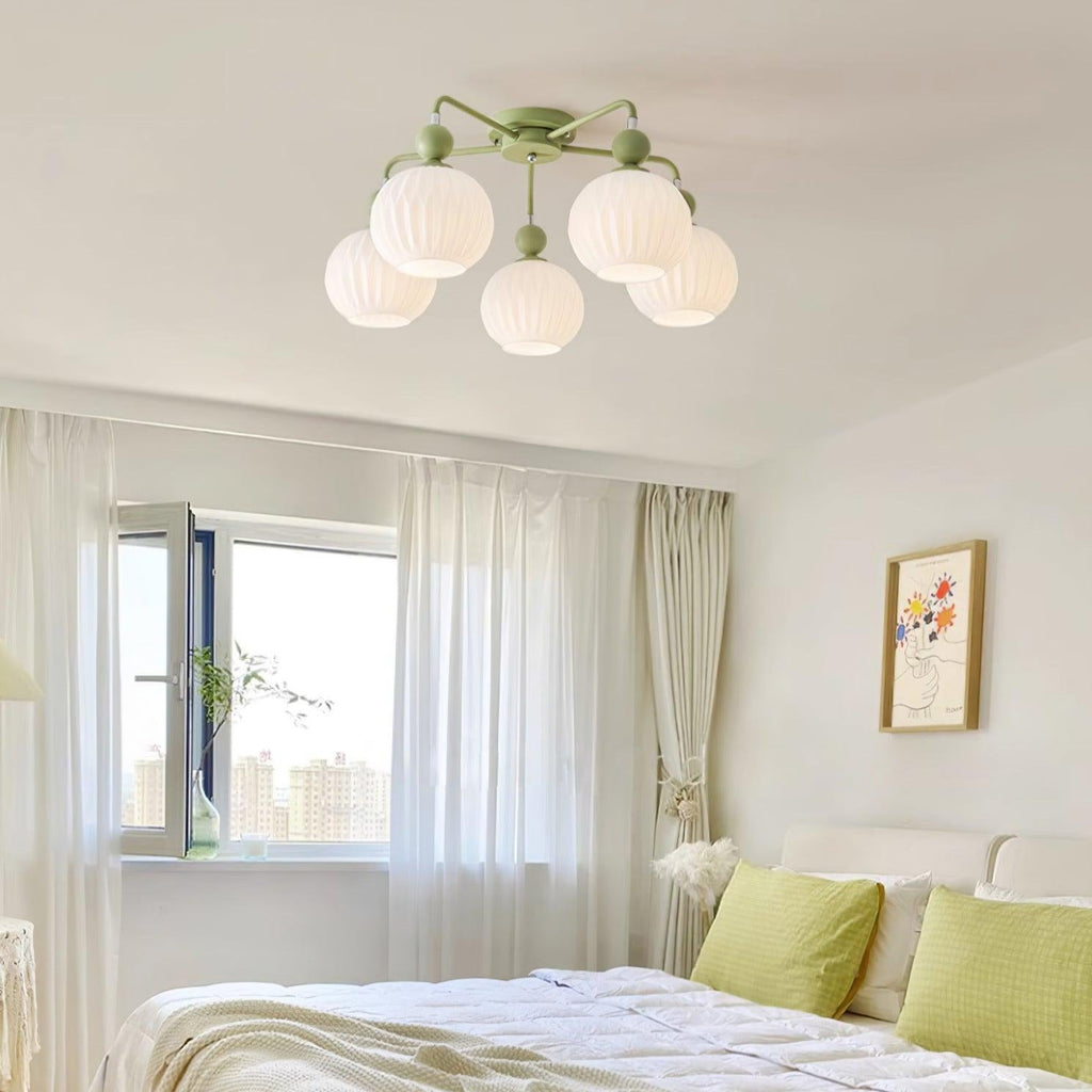 Oakenwick Glass Chandelier-Moonnatur