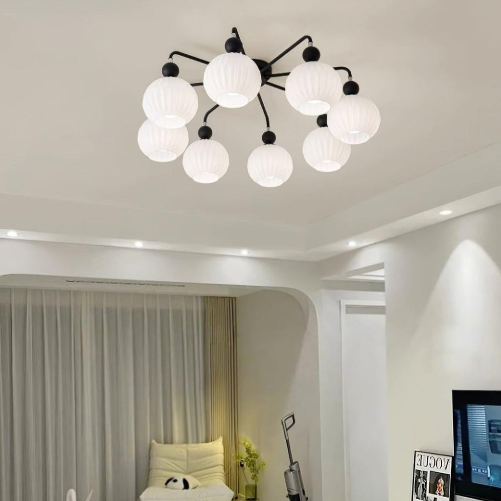 Oakenwick Glass Chandelier-Moonnatur