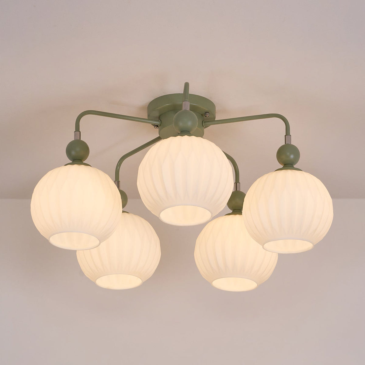 Oakenwick Glass Chandelier-Moonnatur
