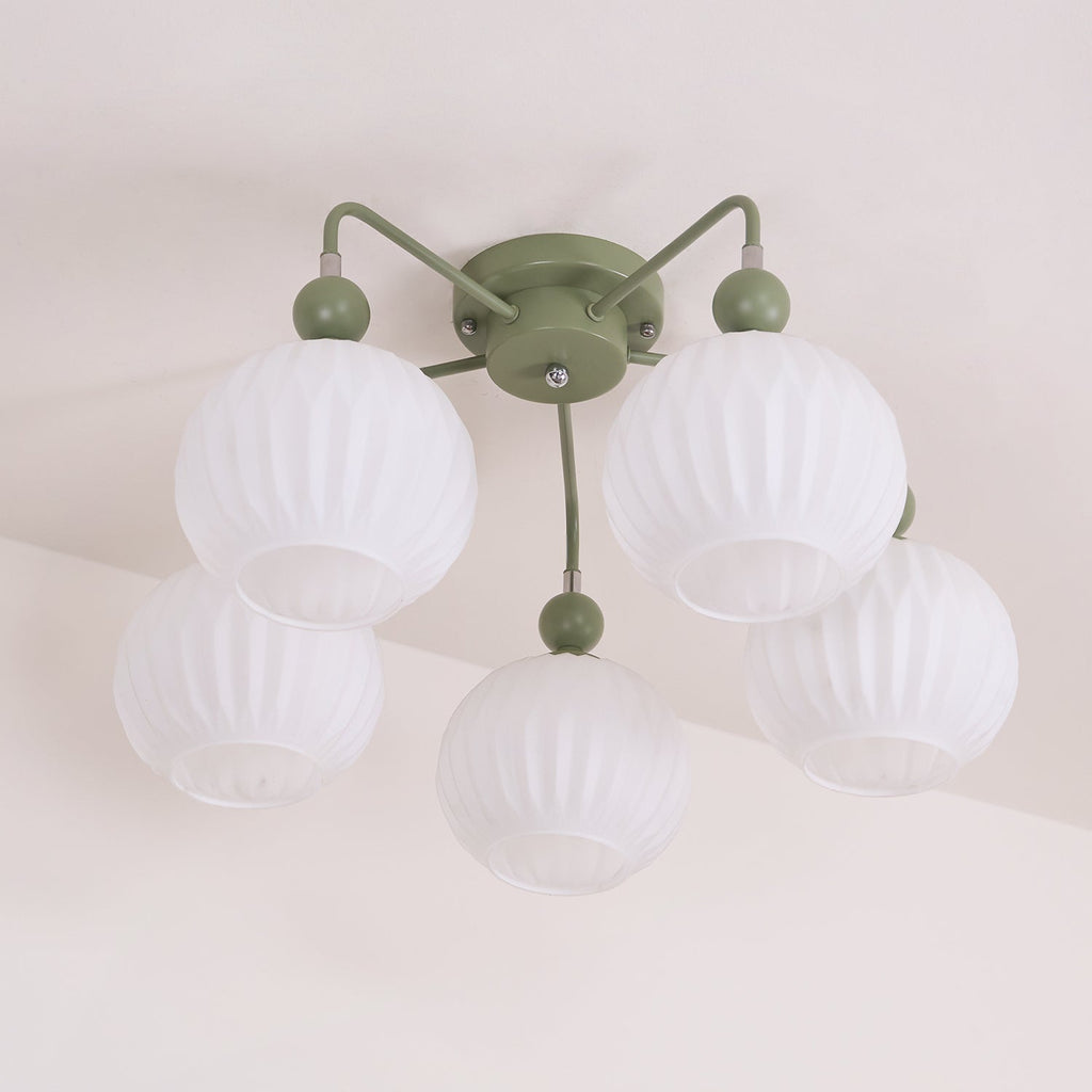 Oakenwick Glass Chandelier-Moonnatur