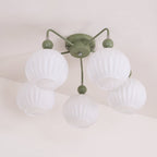 Oakenwick Glass Chandelier-Moonnatur