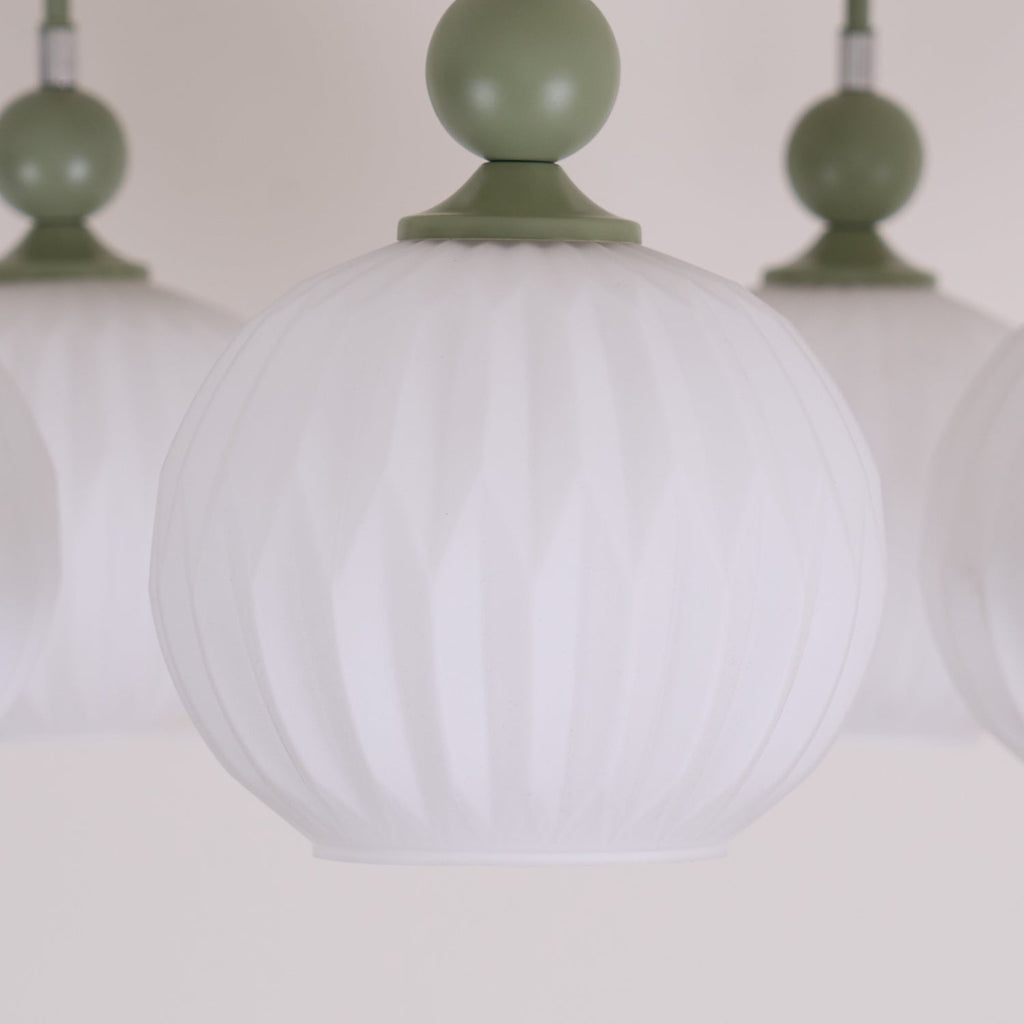 Oakenwick Glass Chandelier-Moonnatur