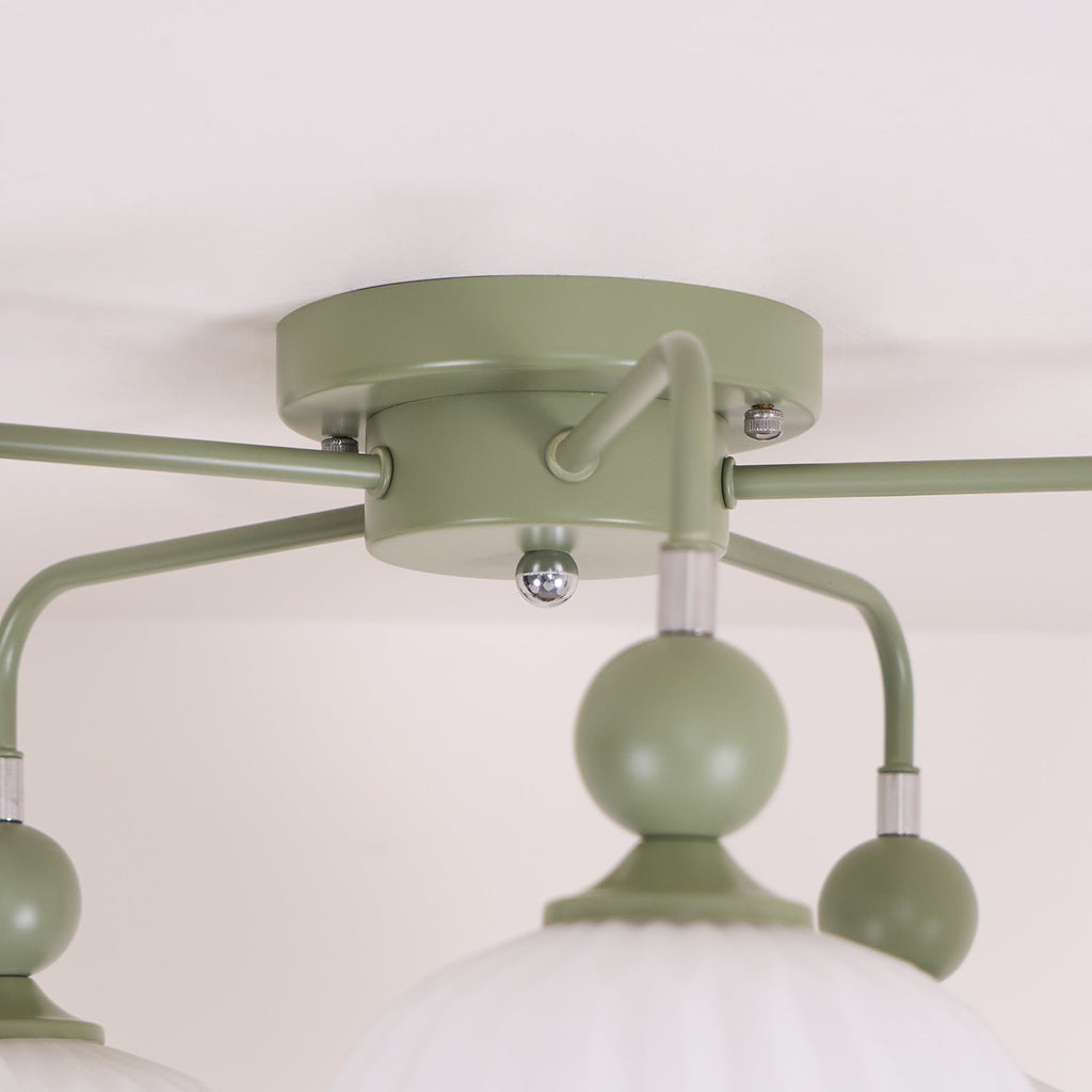 Oakenwick Glass Chandelier-Moonnatur