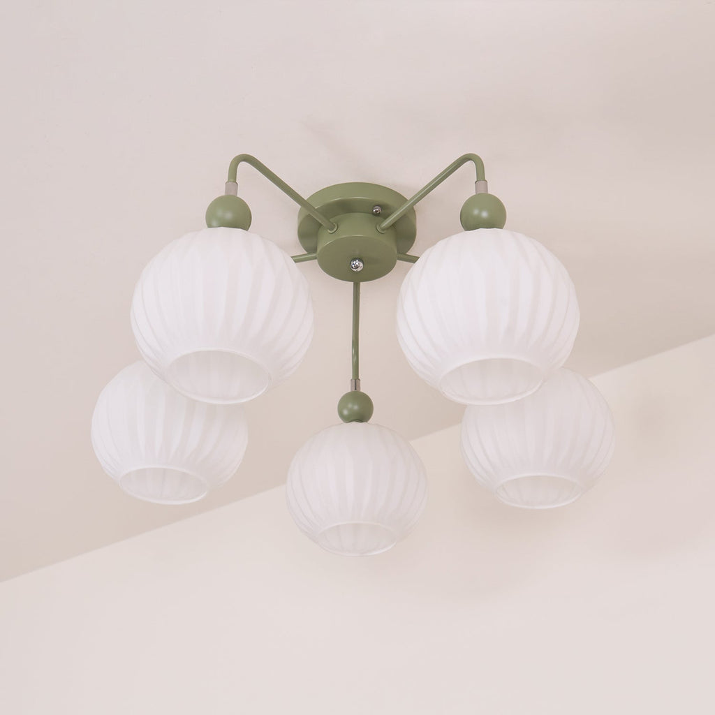 Oakenwick Glass Chandelier-Moonnatur