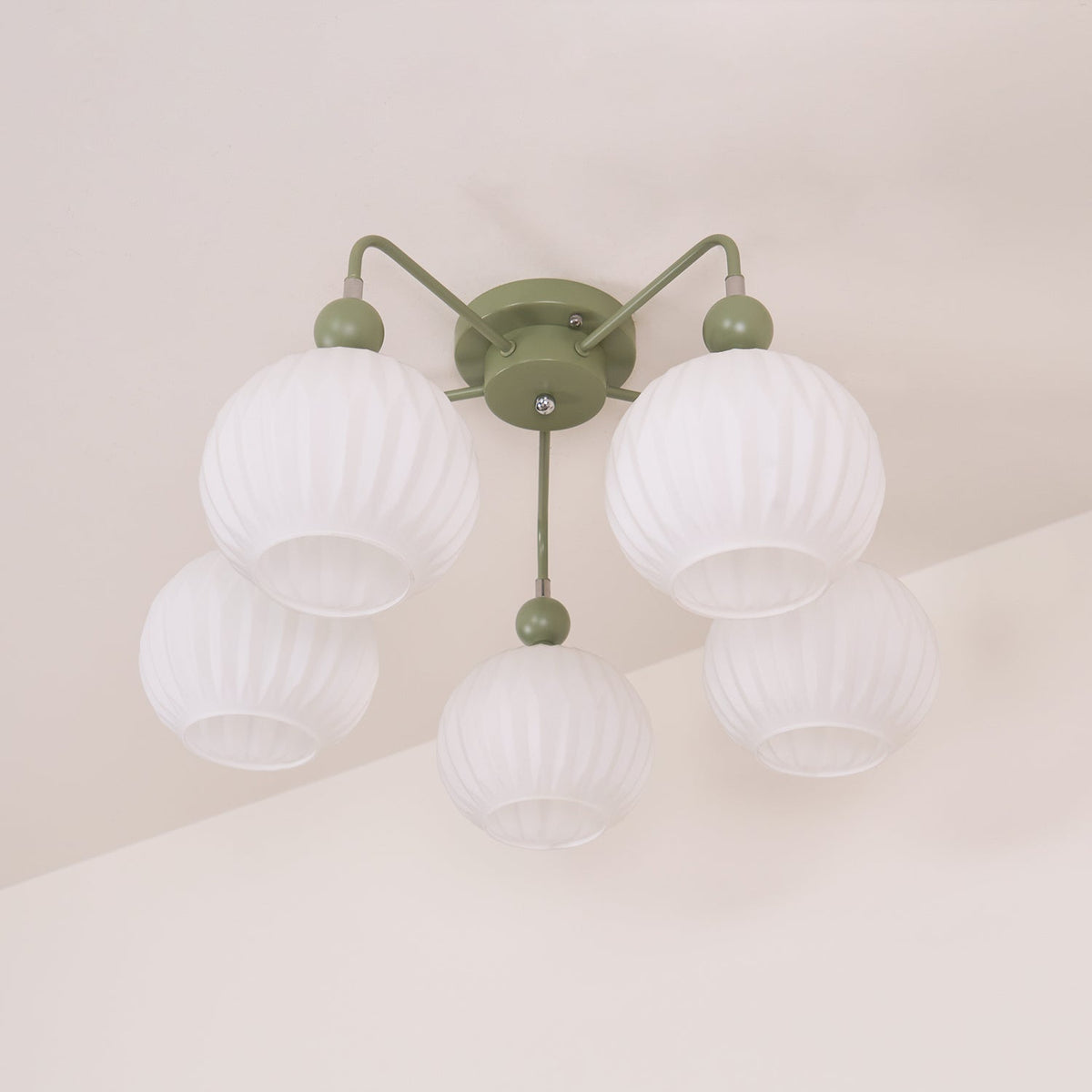 Oakenwick Glass Chandelier-Moonnatur