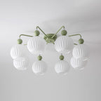 Oakenwick Glass Chandelier-Moonnatur