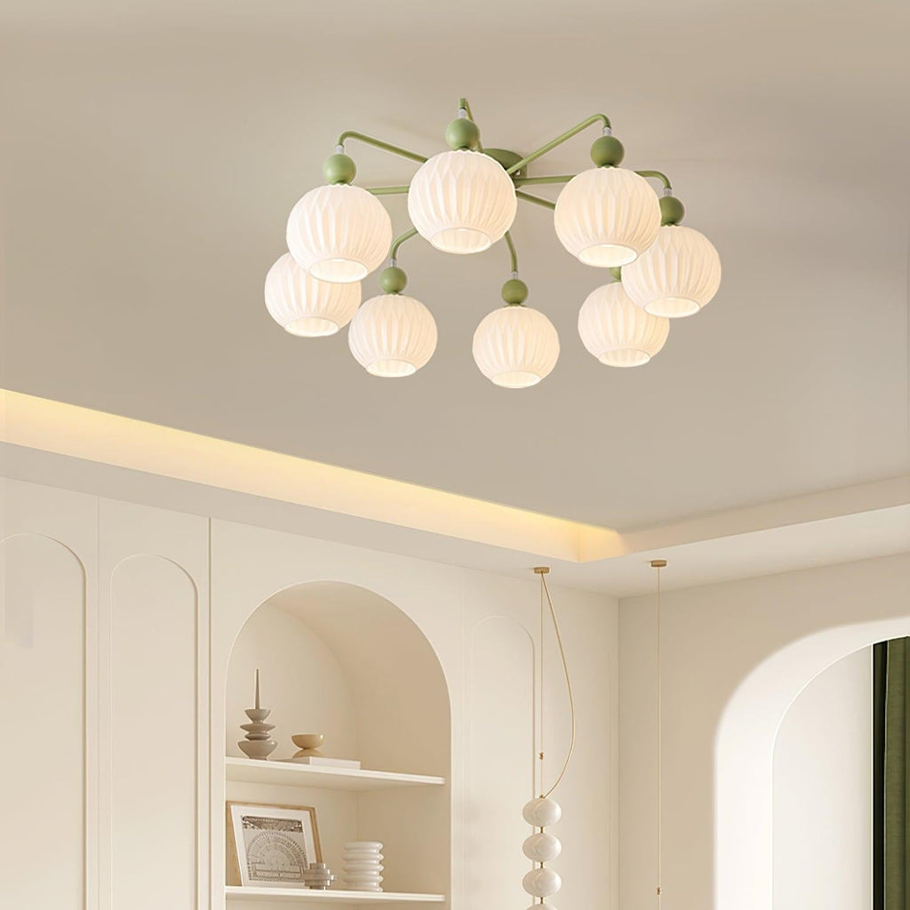 Oakenwick Glass Chandelier-Moonnatur