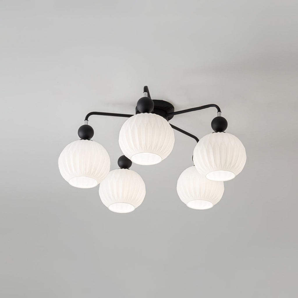 Oakenwick Glass Chandelier-Moonnatur